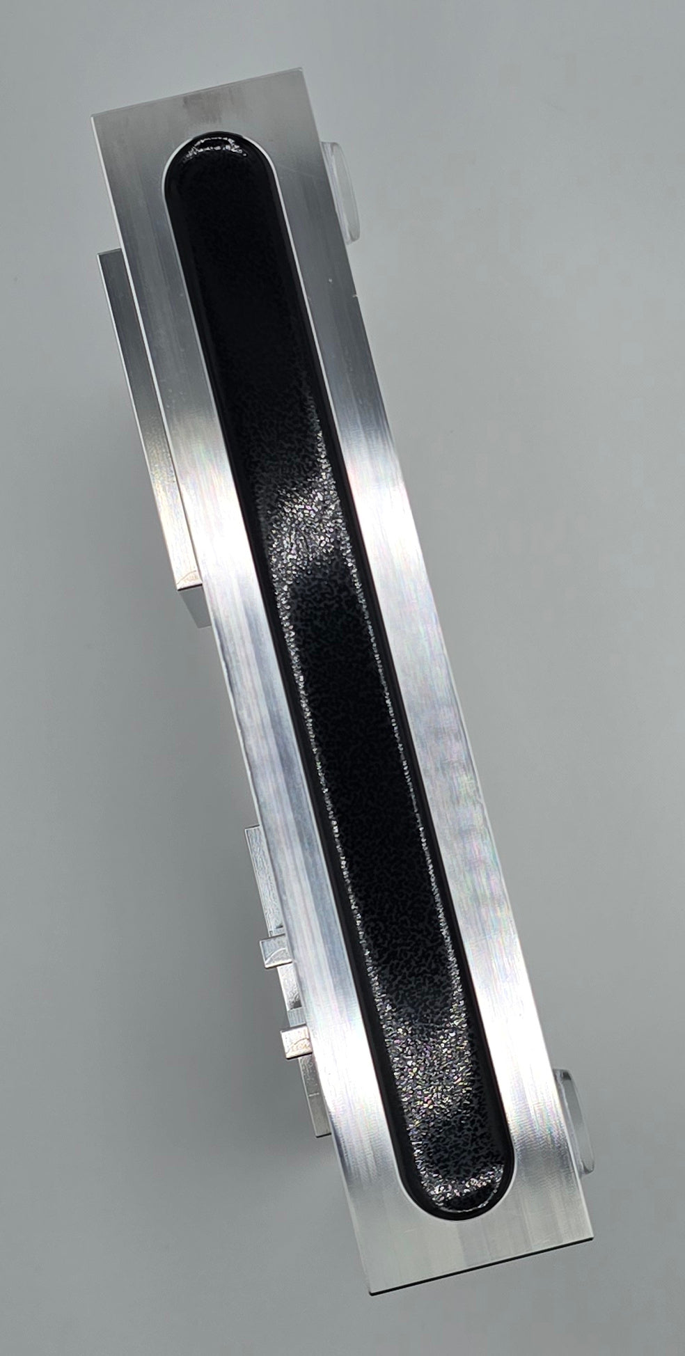 Luxus Zigarren-Aschenbecher aus Aluminium & Epoxidharz in Deep Black